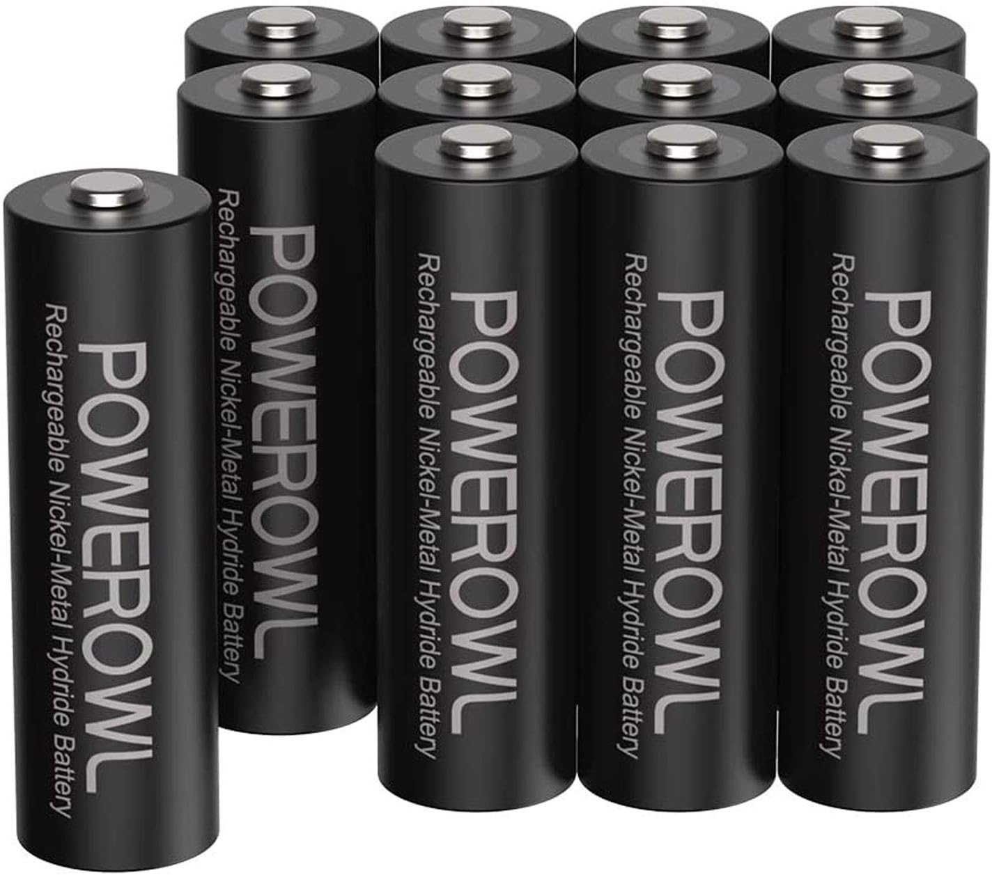 Rechargeable AA Batteries, 2800Mah High Capacity Double a Batteries 1.2V Nimh Lo-image