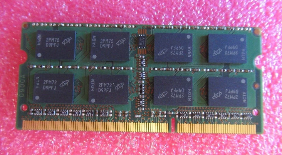 Micron MT16JTF51264HZ-1G6M1 8GB 2x4GB PC3-12800 DDR3-1600MHz 204P SoDimm Memory - Image 4 of 4