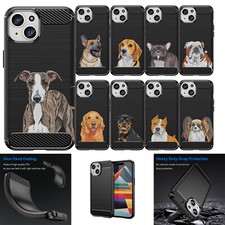 Case For Apple iPhone 15 Plus Flex TPU Fiber SET9 textured Slim Cover