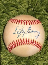 Lefty Gomez & Whitey Ford signed AUTOGRAPHED BASEBALL New York Yankees