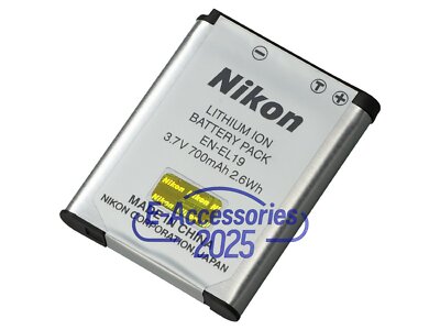 Akku Nikon EN-EL19 für Nikon COOLPIX A100, A300, W100, S33, S7000, u.v.a.m.