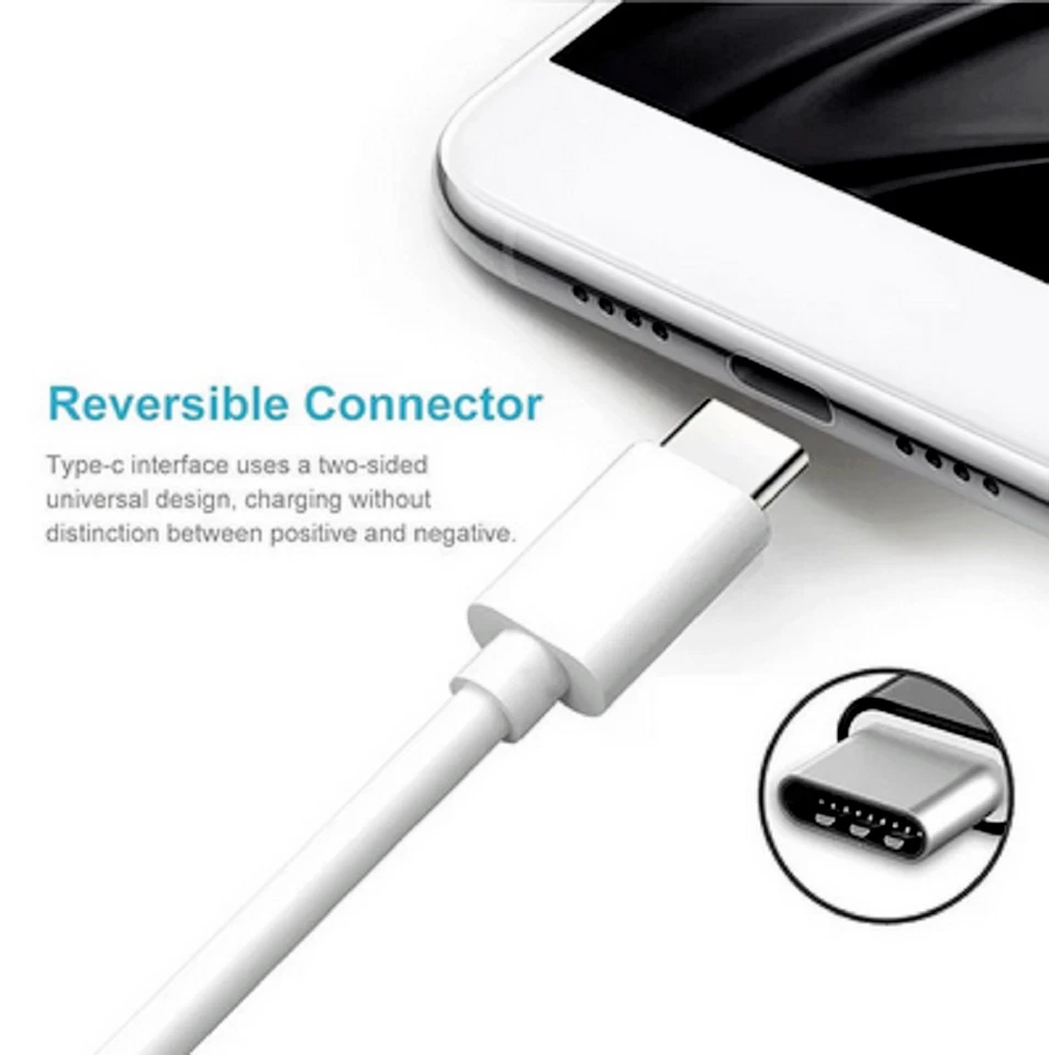 20W USB C Fast Charger PD USB C Cord Type C Power Adapter For iPhone 15 16 17Air - Image 3 of 4
