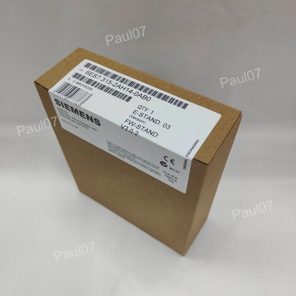 Neuf Siemens 6ES7315-2AH14-0AB0 6ES7 315-2AH14-0AB0 SIMATIC S7-300 CPU 315-2DP - Photo 3/4