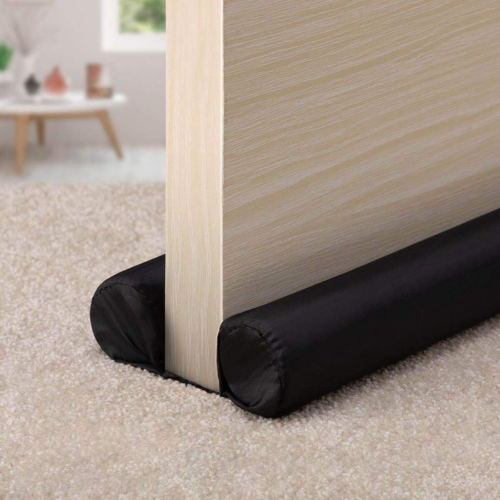 Door Draft Stopper, Under Door Noise Air Cold Blocker Seal Bottom of Doors Adjus