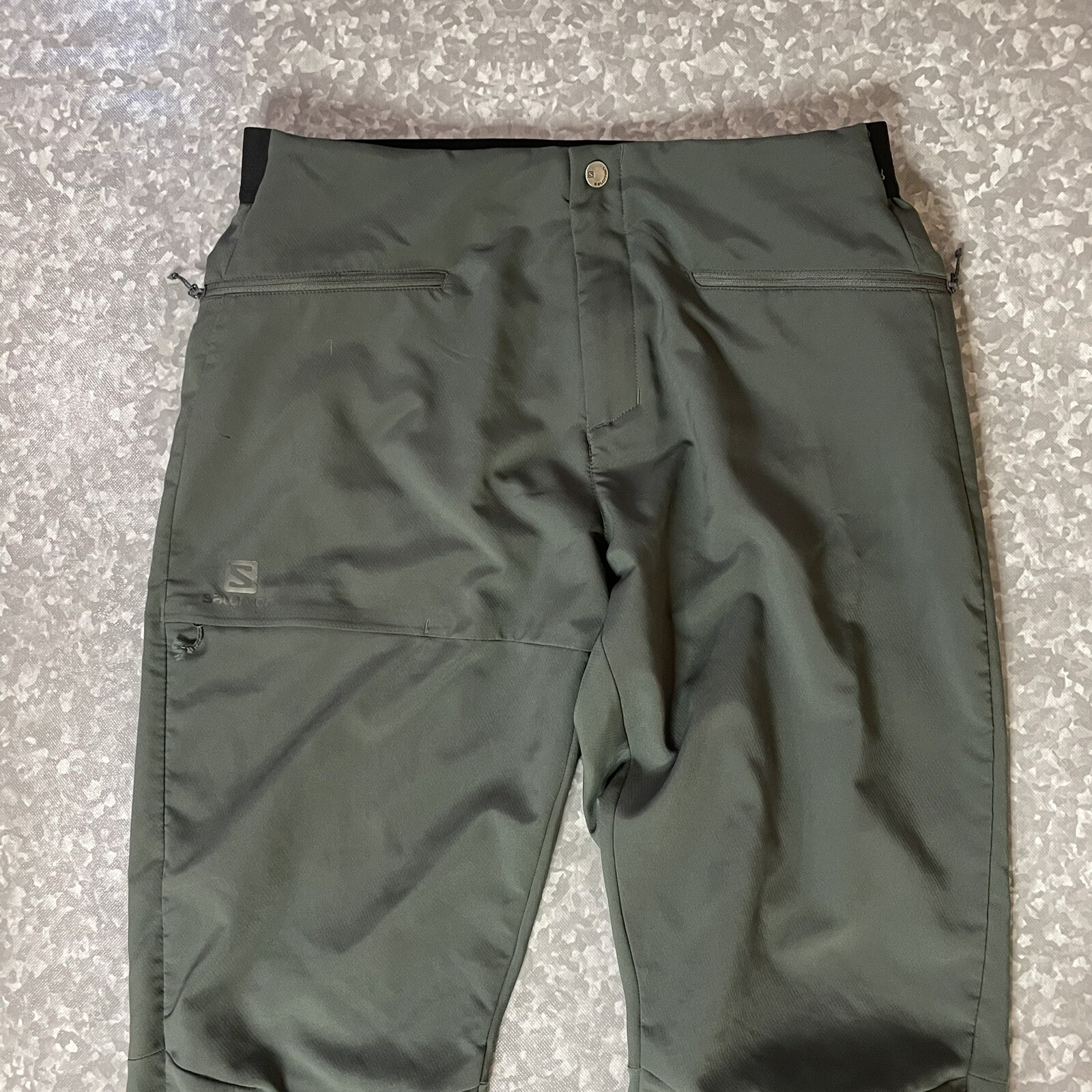 Salomon Womens Polyester Drawstring Athletic Jogg… - image 3