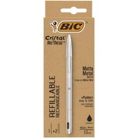 Bic Kugelschreiber Cristal Renew, Schwarz