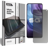 Vivo Z6 Blickschutzfolie Matt Schutzfolie Folie Display Schutz Dipos