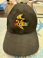 Vintage KC Vexilar Ice Fishing Sonar Electronics Company Snapback Hat Black