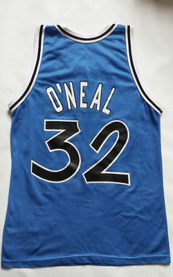 Vintage Shaquille O'neal Orlando Magic Champion Jersey Made in USA