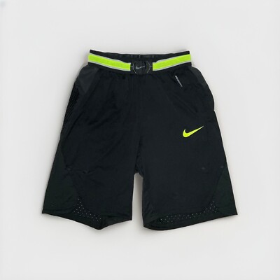 nike black volt shorts