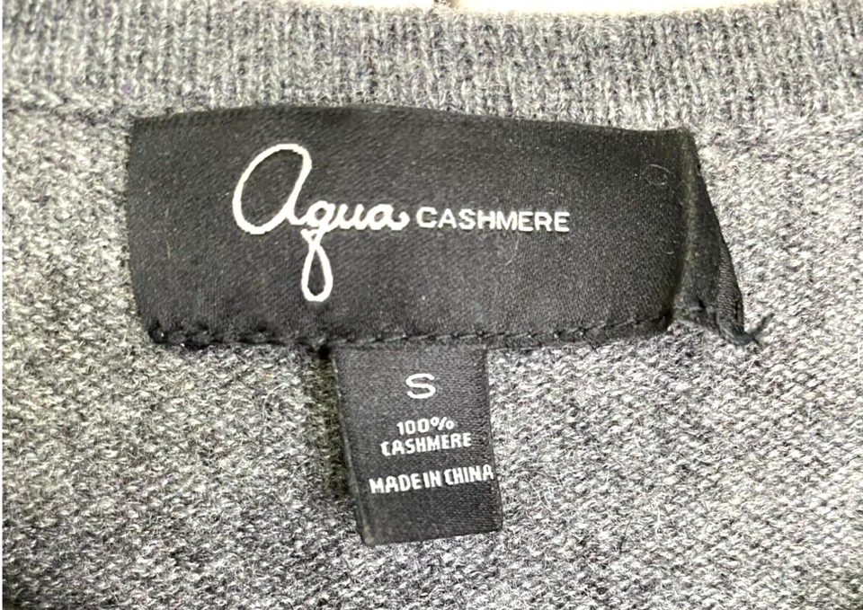 Cárdigan de cachemir Aqua para mujer talla S estampado de leopardo oscuro Academia Mobwife Foto 3 de 4