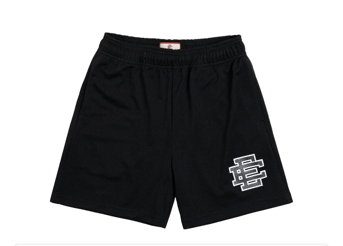 NEW FW20 Eric Emanuel EE Basic Black Short Mesh Basketball