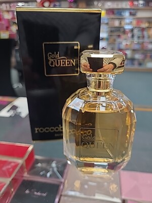 ROCCOBAROCCO GOLD QUEEN EAU DE PARFUM SPRAY FOR WOMEN 3.4 Oz/ 100 ml NEW! SEALED