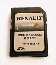 Genuine Renault 2011-2013 Tomtom Carminat LIVE Navigation SD Card 259204051R