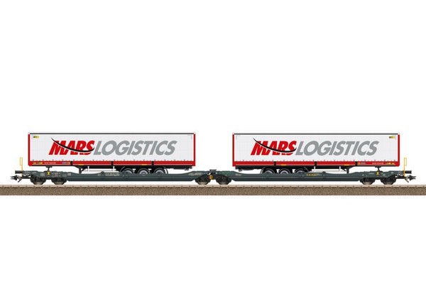 Trix 24472, Doppeltaschen-Gelenkwagen Mars, Mfd, Neu & Ovp, H0-image