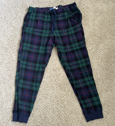 Old Navy Men's Plaid Flannel Pajama 
