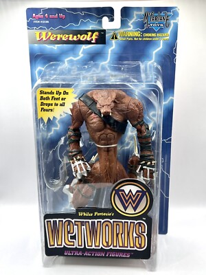 Mcfarlane Toys Wetworks Series 1 Werewolf Stands Up On Feet Ultra Action Figure