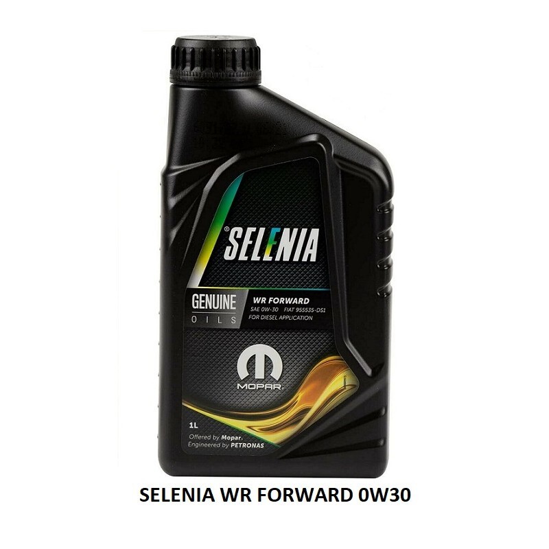 5 LT Selenia WR Forward 0w30  FIAT Multijet EURO 6 + f.olio originale 25.083.0