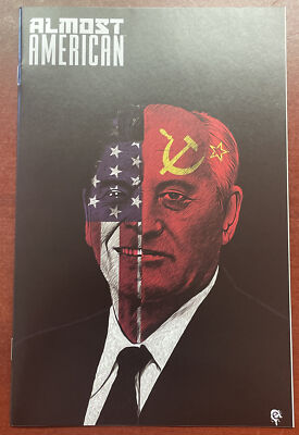 ALMOST AMERICAN #1 REGAN GORBACHEV VARIANT 2021 AFTERSHOCK COMICS LTD400 NM 