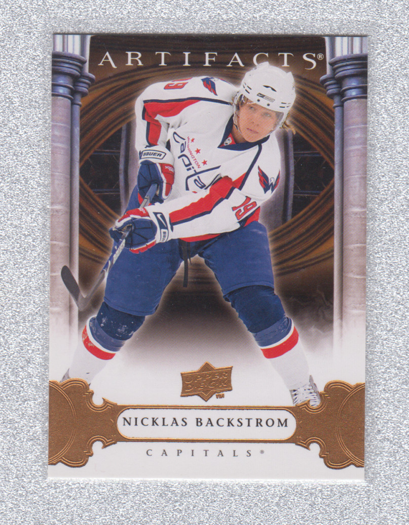 2009-10 Upper Deck Artifacts Nicklas Backstrom #56 +Bonus card
