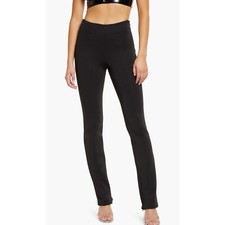 NWT-Good American Zip Hem Subs Pants, Black, Size Small