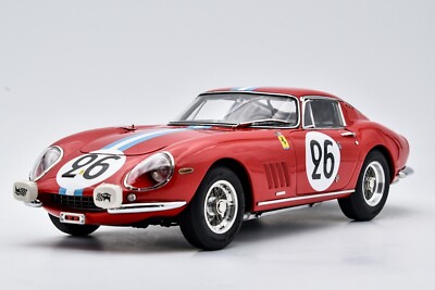 CMC M-199 Ferrari 275 GTB/C, 24H France 1966, Biscaldi/de Bourbon-Parme, #26 LE