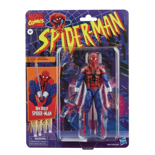 Figura Retro 6" Spiderman Marvel Legends Ben Reilly