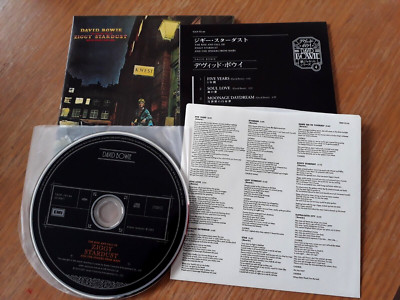 David Bowie - Ziggy Stardust - Japan Mini LP CD - TOCP-70144 - RARE ...