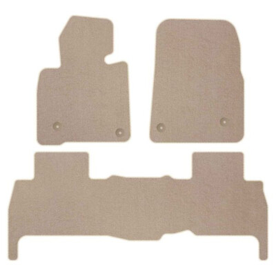 Velours Fußmatten für Toyota Land Cruiser J20 Bj. 2008 - 2021 Passend BEIGE PREM