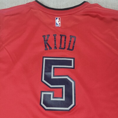 Jason Kidd New Jersey Nets Jersey Mens 2XL XXL Red NBA Basketball