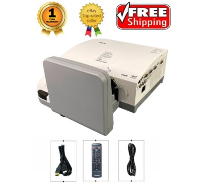 DEFECTIVE NEC U310W DLP Projector Ultra Short Throw 3100 ANSI Lumens NP2 G3D