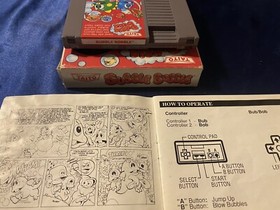 Bubble Bobble Nintendo NES CIB Complete w/ Manual