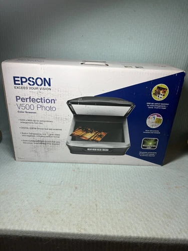 Epson Perfection V500 Photo Color Flatbed Scanner NEW in BOX Sealed 