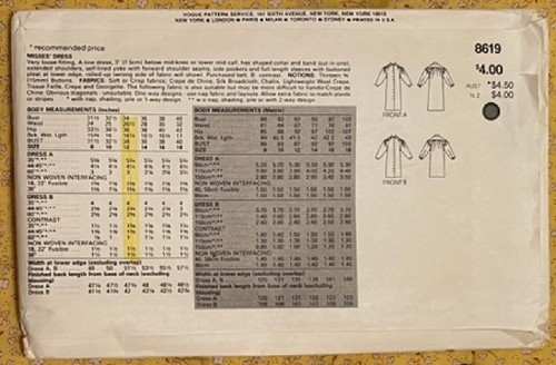 Buyer Choice: VOGUE Sz 8-18  $5.95 to $9.95 CUT CASUAL/DESIGNER Patterns - Picture 42 of 72