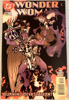 Wonder Woman #144 NM Adam Hughes Cover 1st Golden Eagle Armor 1999 DC Comics