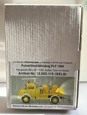RMM Merlau PLF 1500 mit Werfer Mercedes Feuerwehr passend Hetterich 1:87