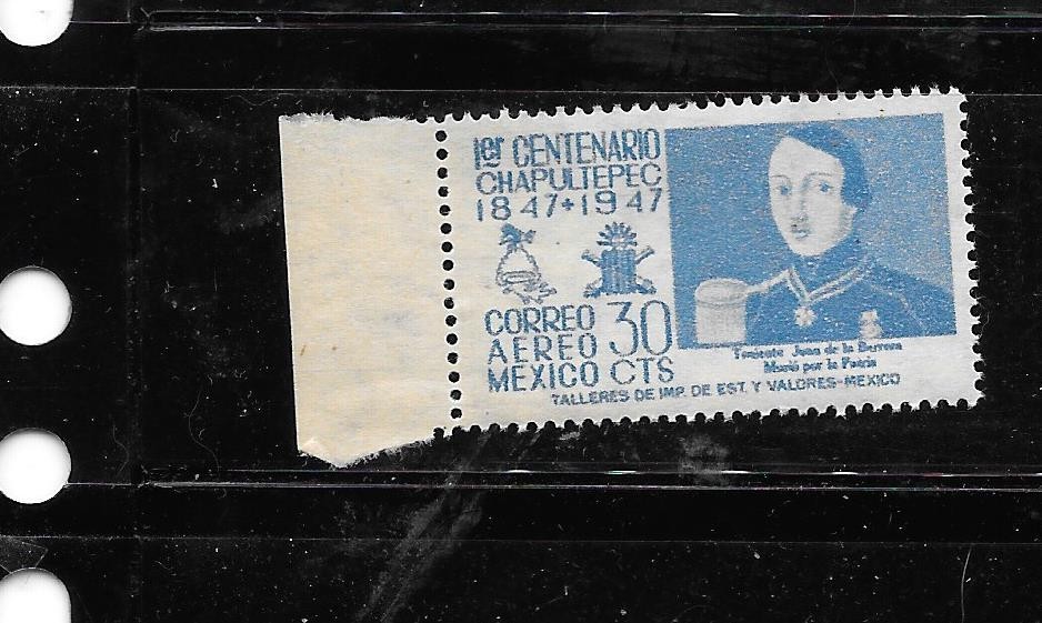 MEXICO #C181 1947 HISTORIC PERSON MNH XF MINT AIR MAIL PICTORIAL SINGLE STAMP