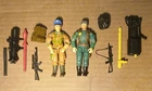 Hasbro GI Joe ARAH Oktober Guard Lot Red Star & Big Bear Near Complete Set of 2