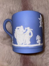 Wedgwood Mini Tazza Diaspro Blu 2” Figure Classiche Inghilterra