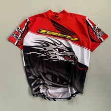 Large 2000s Carl Jones Honda Racing Jersey