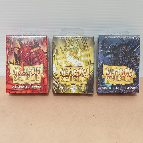 60 Dragon Shield Matte Japanese Small Deck Protector Sleeves Card 59 x 86mm - Picture 1 of 8