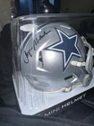 Roger Staubach Dallas Cowboys Signed Riddell Speed Mini Helmet NFL QB LEGEND