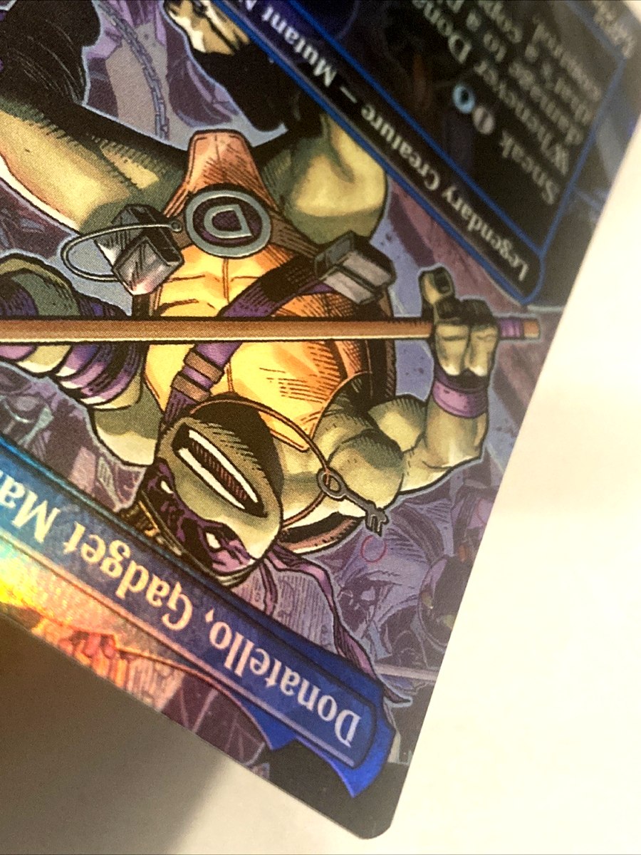 MTG Donatello, Gadget Master (Borderless Foil) Teenage Mutant
