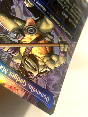 MTG Donatello, Gadget Master (Borderless Foil) Teenage Mutant