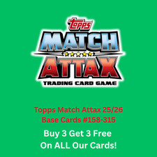 Topps Match Attax 25/26 Base Cards #158-315