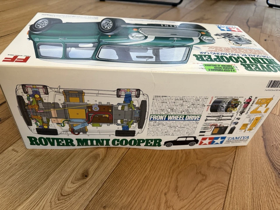 Tamina Vintage Mini Cooper M-01 Neu Ungebaut 1/10 - Bild 4 von 4