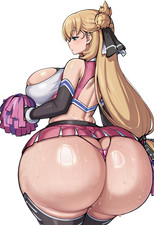 Agnes Claudel cheerleader Vinyl Car Decal Sticker 7  Weatherproof