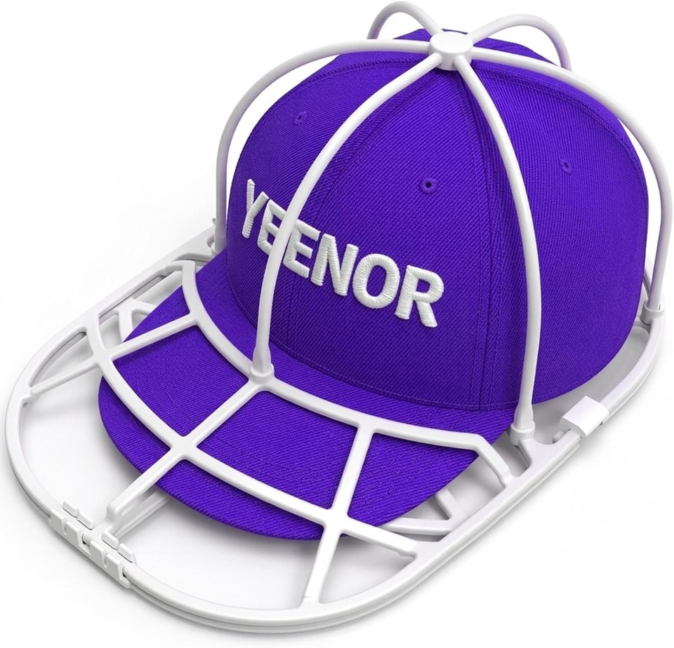 Wash Rack Hat Washer Cage for Washing Machine – Baseball Cap Cleaner Rack for ...