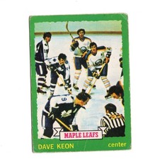 1973-74 O-Pee-Chee Hockey - DAVE KEON #150 MAPLE LEAFS Vintage OPC