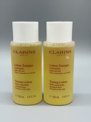 Pack Of 2 Clarins Paris - Toning Lotion For Dry/Normal Skin (3.4oz) - REF# 5162